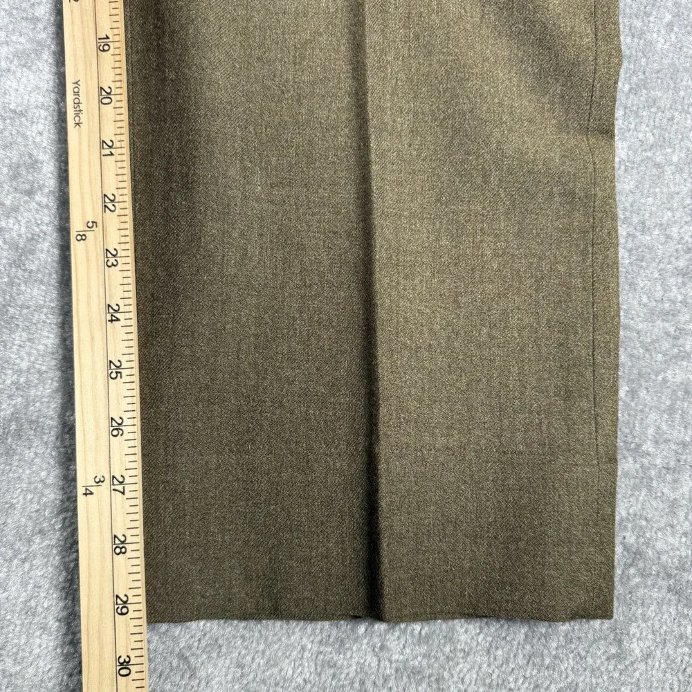 US Military Trousers‎ Men's 31x29 Olive Green Wool M-1952